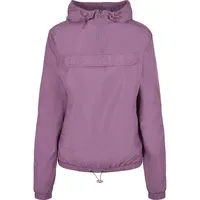 URBAN CLASSICS Ladies Basic Pull Over Jacket duskviolet, XS
