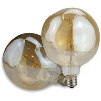 ISOLED E27 Vintage Line LED Dekobirne 125, 4W ultrawarmweiß,