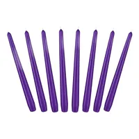 Brubaker Spitzkerzen 24 cm lila 8 St.