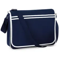 BagBase Retro Umhänge- Schulter- Collegetasche Retro Messenger BG71 NEU