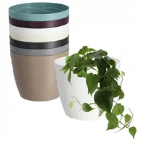 Kadax Blumentopf aus Kunststoff, Pflanztopf, runder Topf, 11 cm,