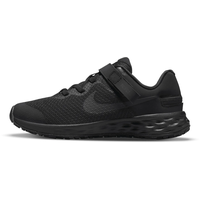 Nike Revolution 6 Kinder Black / White-Dark Smoke Grey