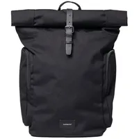 Sandqvist Rucksack Axel Rolltop Backpack Black Schwarz