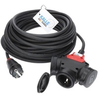 KALLE DAS KABEL - Kalle Verlängerungskabel Schuko 2,5mm2 3-Fach