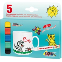 Kreul Hobby Line Porzellanstifte farbsortiert 1,0 - 3,0 mm,