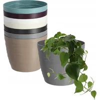 Kadax Blumentopf aus Kunststoff, Pflanztopf, runder Topf, 11 cm,