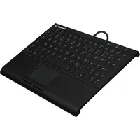 KeySonic KSK-3211ELU (DE) Tastatur USB QWERTZ Deutsch Schwarz