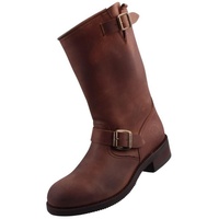 Sendra Boots Herren Biker Stiefel Braun - Braun -