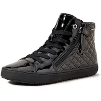 GEOX KALISPERA, Glattleder, Schwarz, Kinder - Schwarz