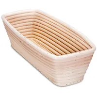 Städter Gärkorb Rechteck Rattan 26,5cm H 6,5 cm