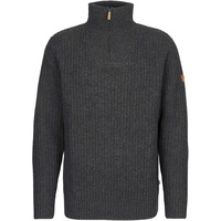 Fjällräven Övik Half Zip Knit M dark grey M