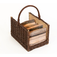 Westmann Holz Kaminholzkorb Olga Natur 35x50x21 cm | Westmann