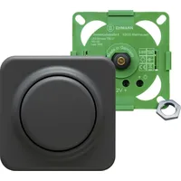 EHMANN LED-Dimmer T52.07 12V 50W, Taster + Schalter, Schwarz