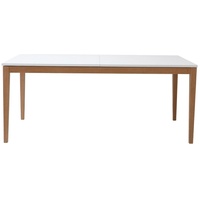 Miliboo Design-Esstisch 180 x 76 x 90 cm weiß