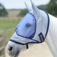 Kerbl Bucas Buzz-Off Deluxe 105/XXS Mask & Ears Blue