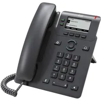 Cisco 6821 PHONE FOR MPP SYSTEMS, Telefon, Schwarz