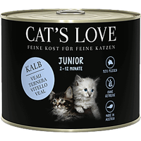 Cat's Love Junior Kalb 6x200g
