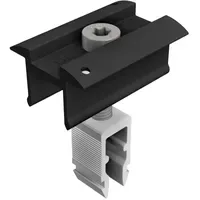 Schletter Mittelklemme RapidPro 30-47 mm Schwarz eloxiert