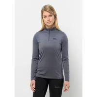 Jack Wolfskin Damen Sky Thermal Hz Wander Shirt, Dolphin,