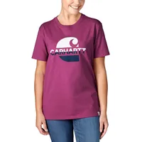 CARHARTT Loose Fit S/S Graphic T-Shirt, pink, Größe: L