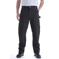 CARHARTT Double-Front, Cargohose - schwarz, - W46/L30