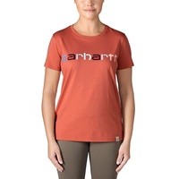 CARHARTT Graphic T-Shirt in terrakotta | Gr.: XS