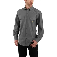 CARHARTT Chambray Shirt, Black Chambray XL