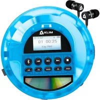 Klim Nomad CD Player Bluetooth - Tragbarer CD-Player Discman