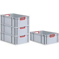 Proregal SuperSparSet 4x Eurobox NextGen Color HxBxT 22x40x60cm 44
