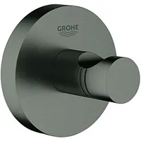 Grohe Essentials Bademantelhaken 40364AL1 hard graphite gebürstet, verdeckte Befestigung
