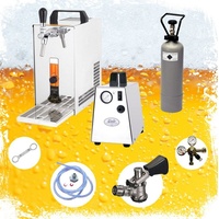 Ich-zapfe Komplett Set - Zapfanlage, Bierzapfanlage, Bierkoffer, Durchlaufkühler PYGMY