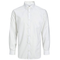 JACK & JONES Hemd Parker mit Langarm in Weiß-S