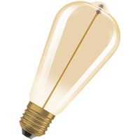 Osram Vintage 1906 Classic Edison FIL LED-Lampe, E27, gold,