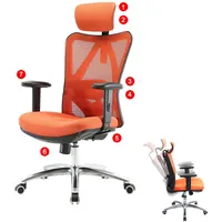 Mendler HWC-J86 Kunstleder Orange