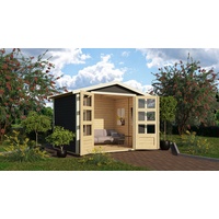 Karibu Woodfeeling Amberg 4 anthrazit 19mm 246 x 246