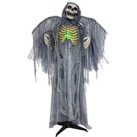 Europalms Halloween Figur Todesengel, animiert, 160cm