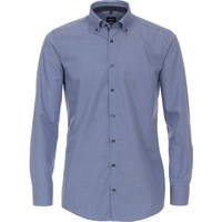 Venti Langarmhemd Hemd 123942400 tailliert blau 46