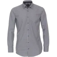 Venti Langarmhemd Hemd 123942400 tailliert blau 41