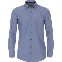 Venti Langarmhemd Hemd 123942400 tailliert blau 44
