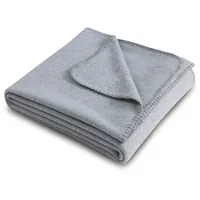 Wometo Premium Fleecedecke melange OekoTex 140x190 ca. 700g extra