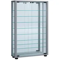 VCM Lumo Mini mit Spiegel, inkl. LED-Beleuchtung, silber