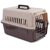 RAMROXX Tier Reise Auto Transportbox mit Tür für Hund