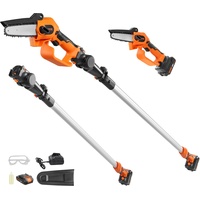 Vevor Mini Kettensäge mit Akku 20V 2Ah Bürstenloser Motor