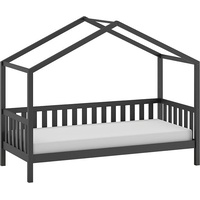 Vipack Hausbett mit seitlicher Umrandung 90 x 200 cm