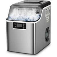 Costway Eiswürfelmaschine, 18kg/24H Eiswürfelbereiter Ice Cube Maker mit 3,2L