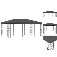 VidaXL Pavillon 3x6 m Anthrazit Stoff