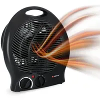 TK Gruppe Heizlüfter 2000 W Schwarz