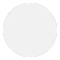 VidaXL Tischfolie Transparent Ø 100 cm 1,6 mm PVC