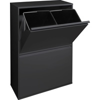ARREGUI Basic CR606-B Mülltrennsystem aus Stahl | Mülleimer für