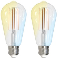 Luumr - Leuchtmittel 7W ST64 Zigbee/Tuya/Philips Hue E27